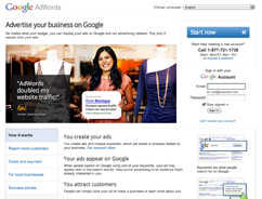 Ads screenshot